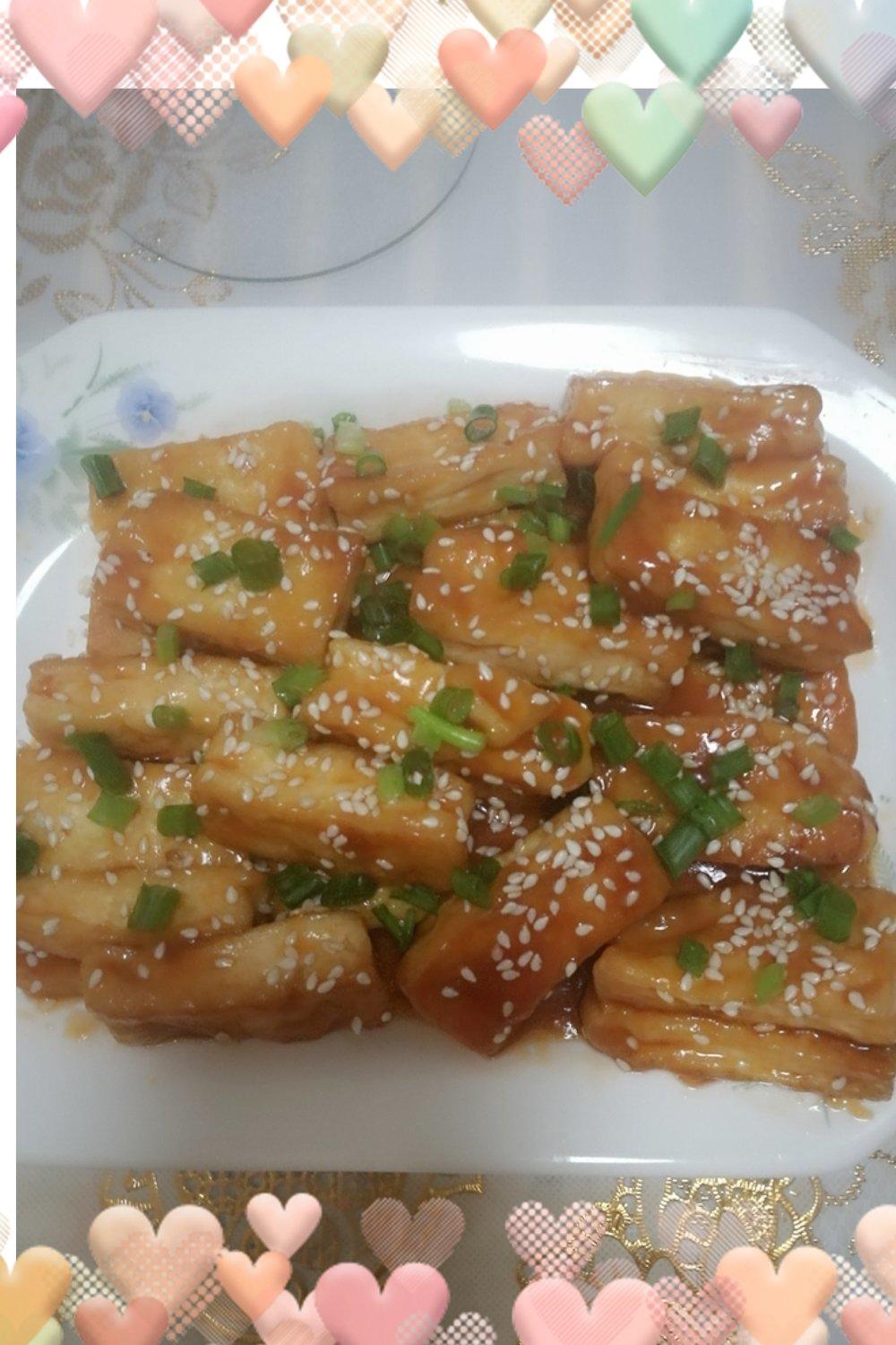 和风煎豆腐