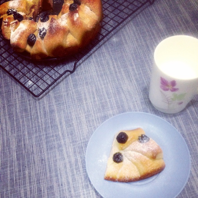 日式香浓炼乳面包