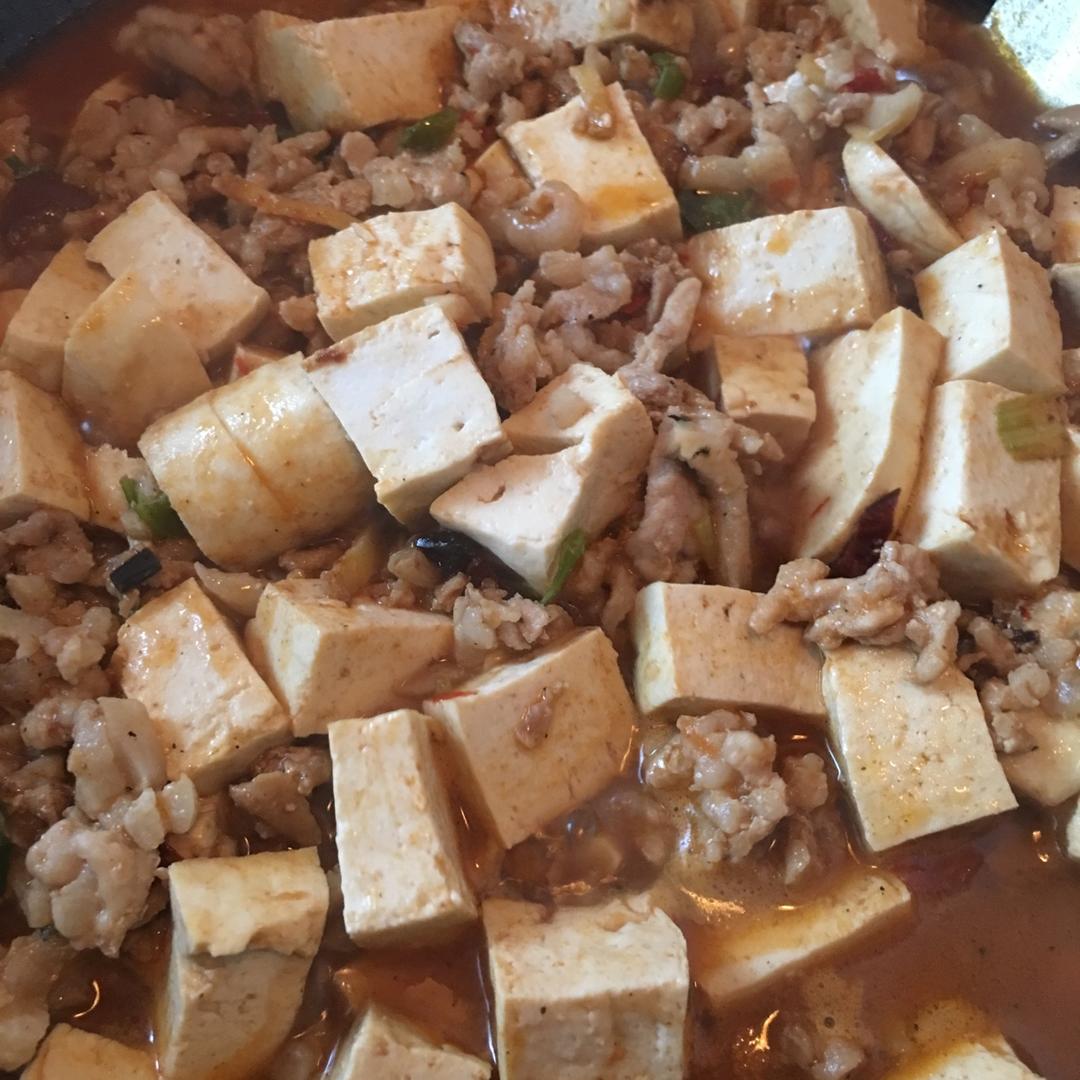 家常红烧肉末豆腐