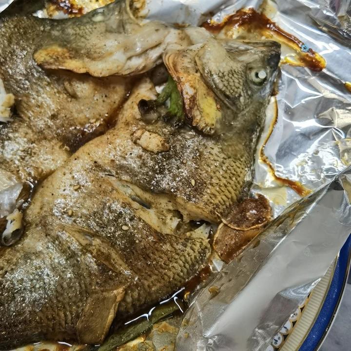 烧烤摊上的烤鱼  烤箱版烤鱼  干烤鱼