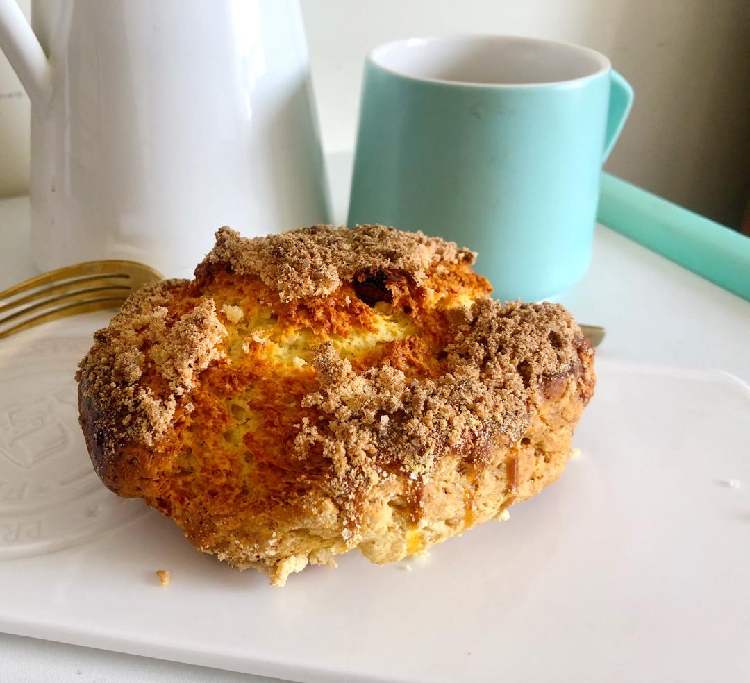 完胜星巴克的超美味酥脆司康 super easy crunched scone