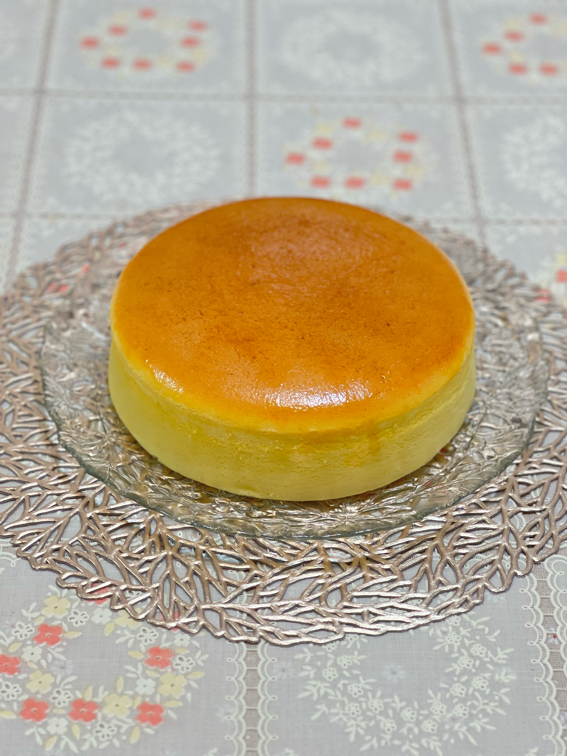 柠檬轻乳酪蛋糕（日式芝士蛋糕）—6寸、8寸配方