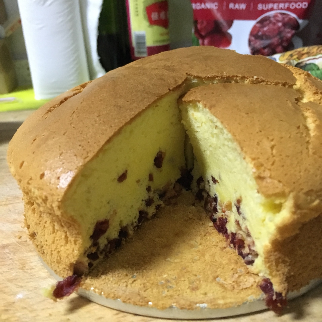 蔓越莓奶油戚风