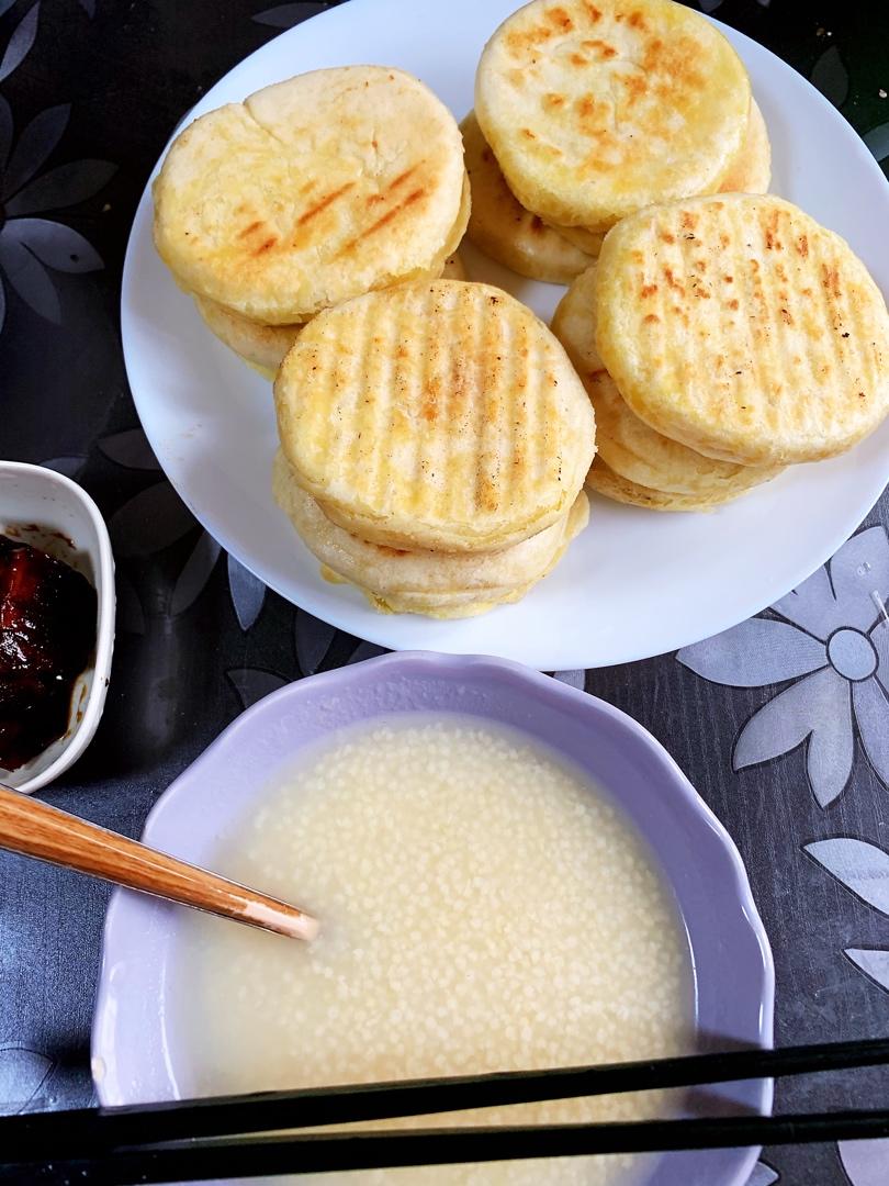 发面油酥小糖饼