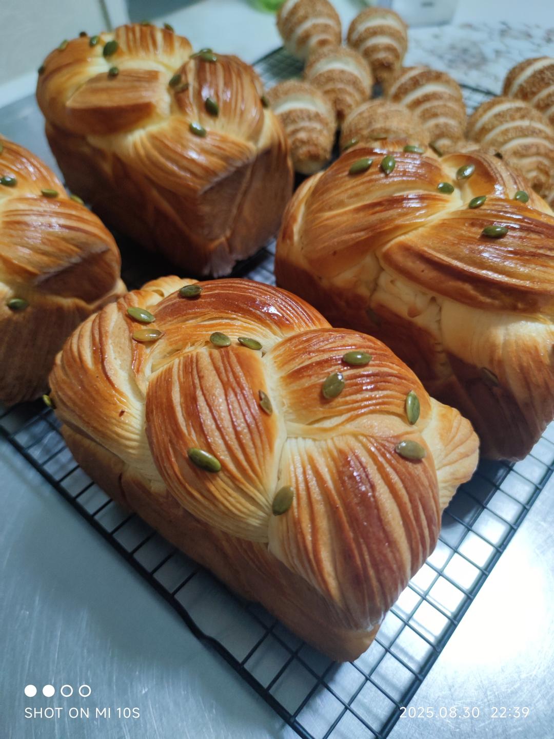 开酥记录 ▎超~好吃！香浓丹麦吐司