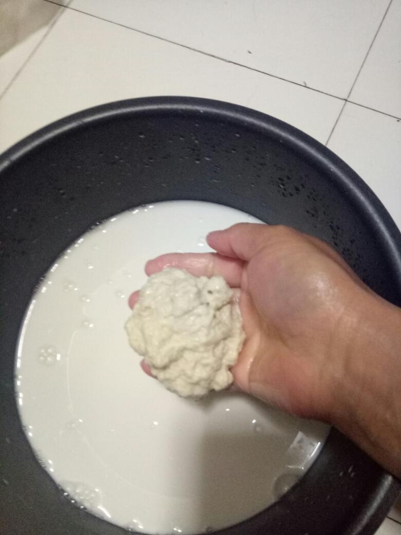 纯奶手撕吐司的做法 步骤1