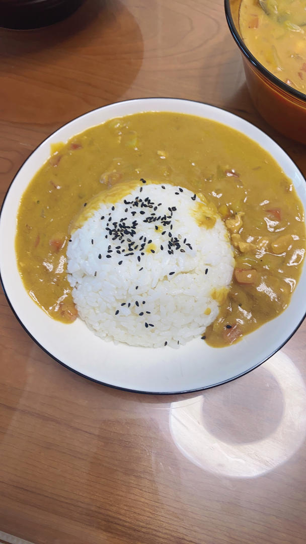 大S版网红咖喱鸡肉饭