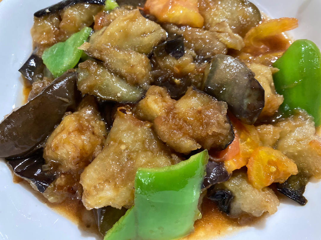 比饭馆好吃的烧茄子