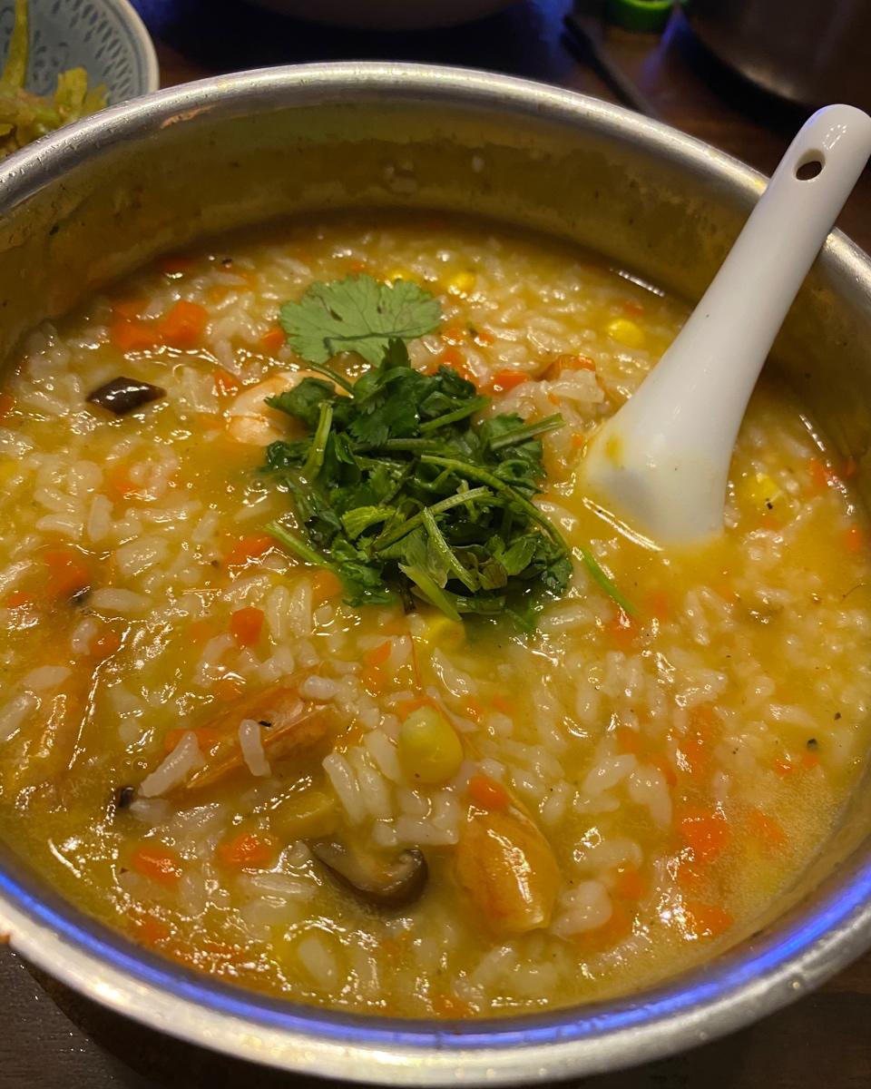 超美味的鲜虾粥