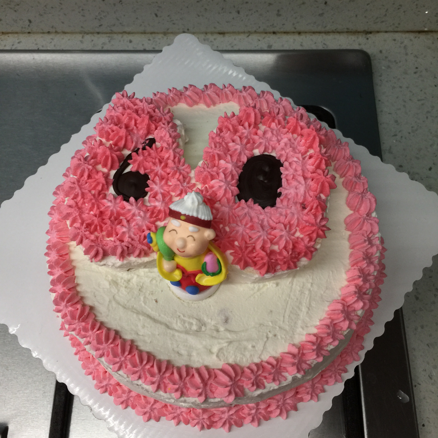 淡奶油裱花蛋糕