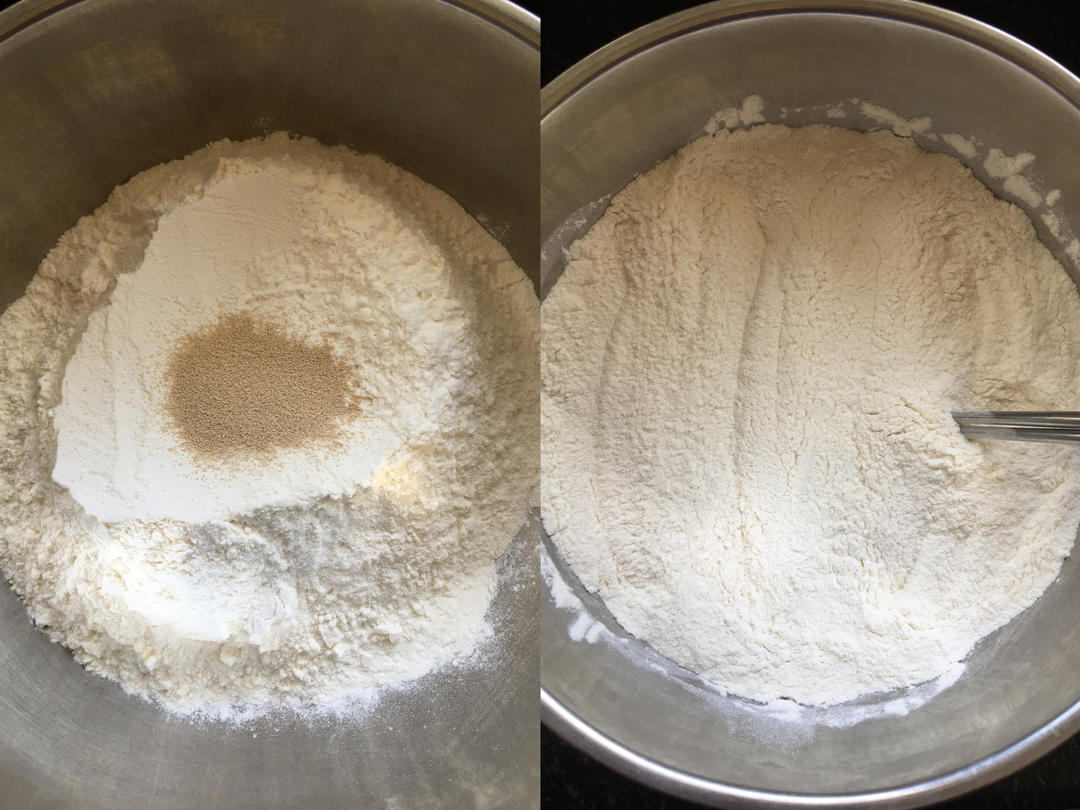 纯奶手撕吐司的做法 步骤1