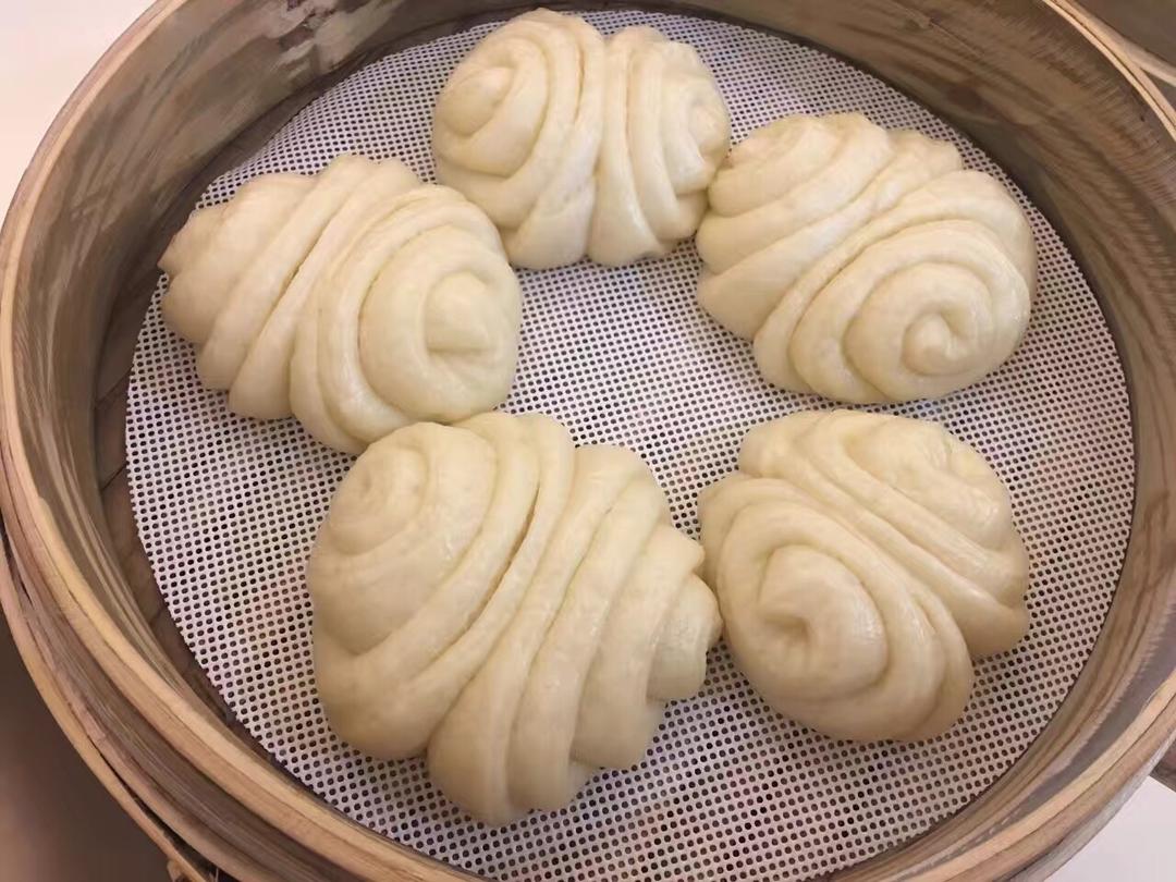 南瓜花卷馒头
