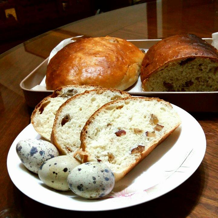 麦片核桃软欧包~汤种