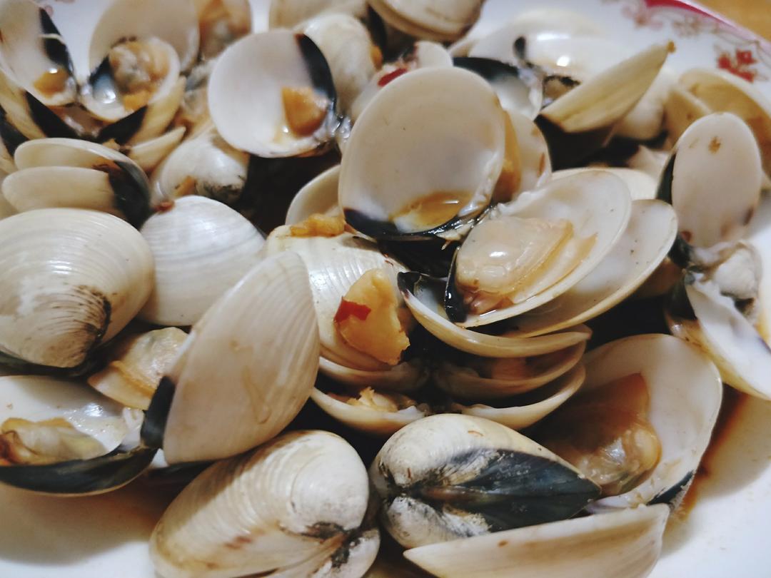 蒜香蒸海白