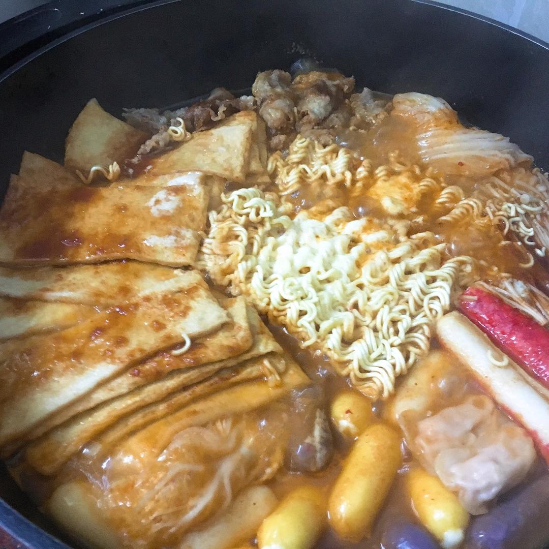 韩国芝士年糕火锅