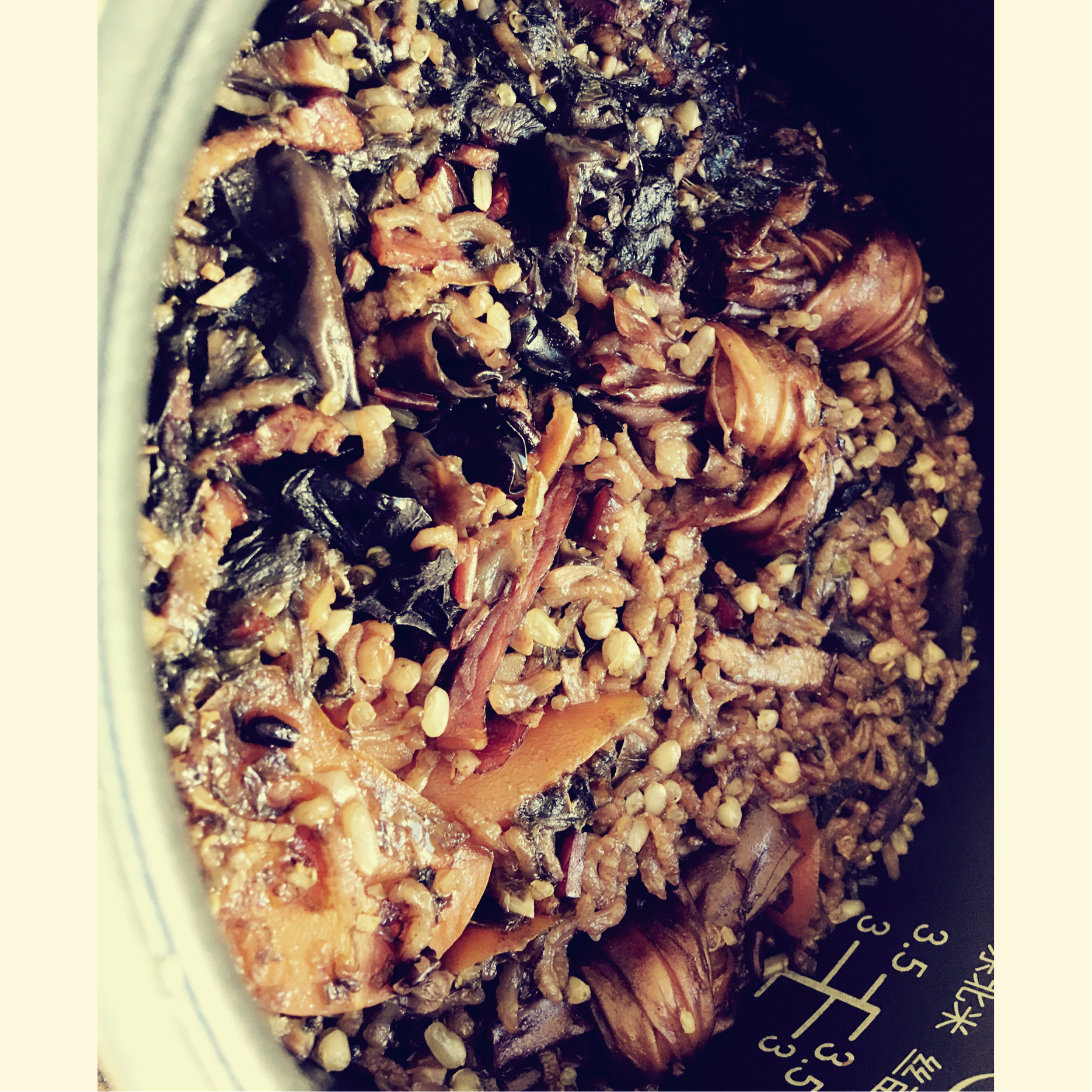 梅干菜香肠焖饭（电饭煲）