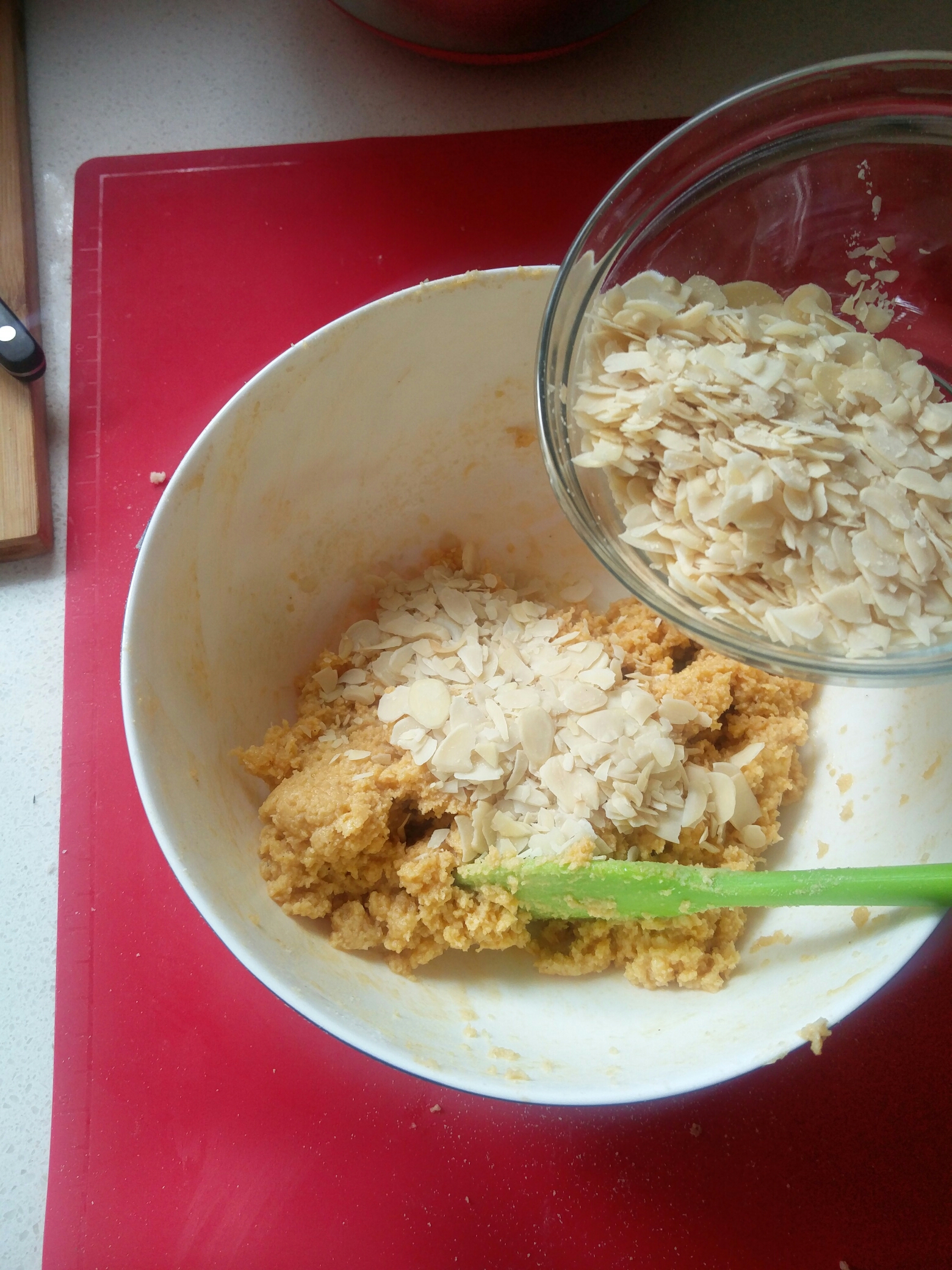 麦麸黄豆粉饼干(无糖无面粉）的做法 步骤4