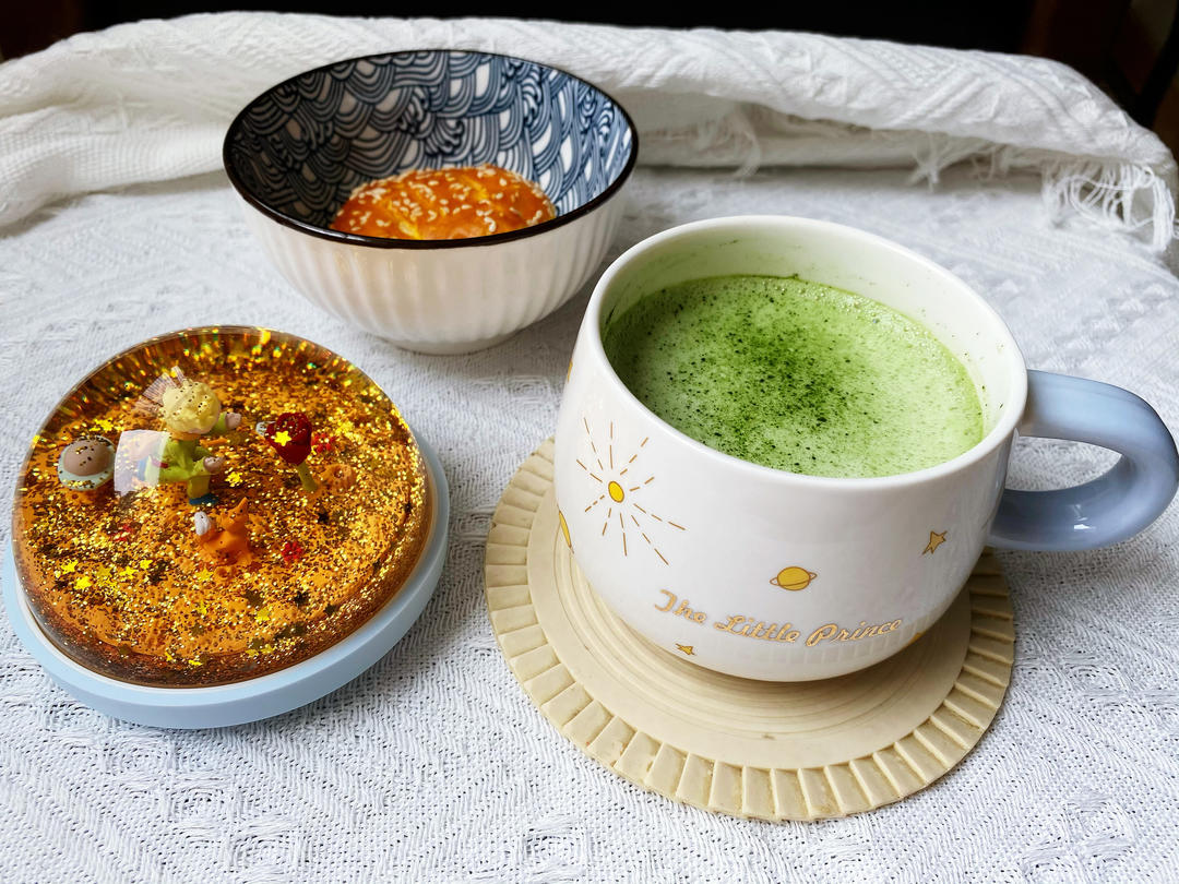 星爸爸热饮系列2⃣️抹茶拿铁🍵