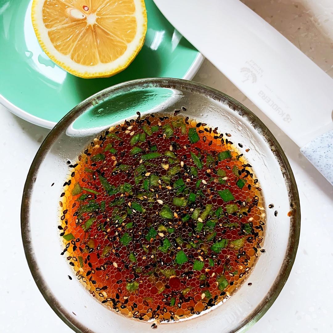 猫之猫妖做的烤肉酸甜蘸汁