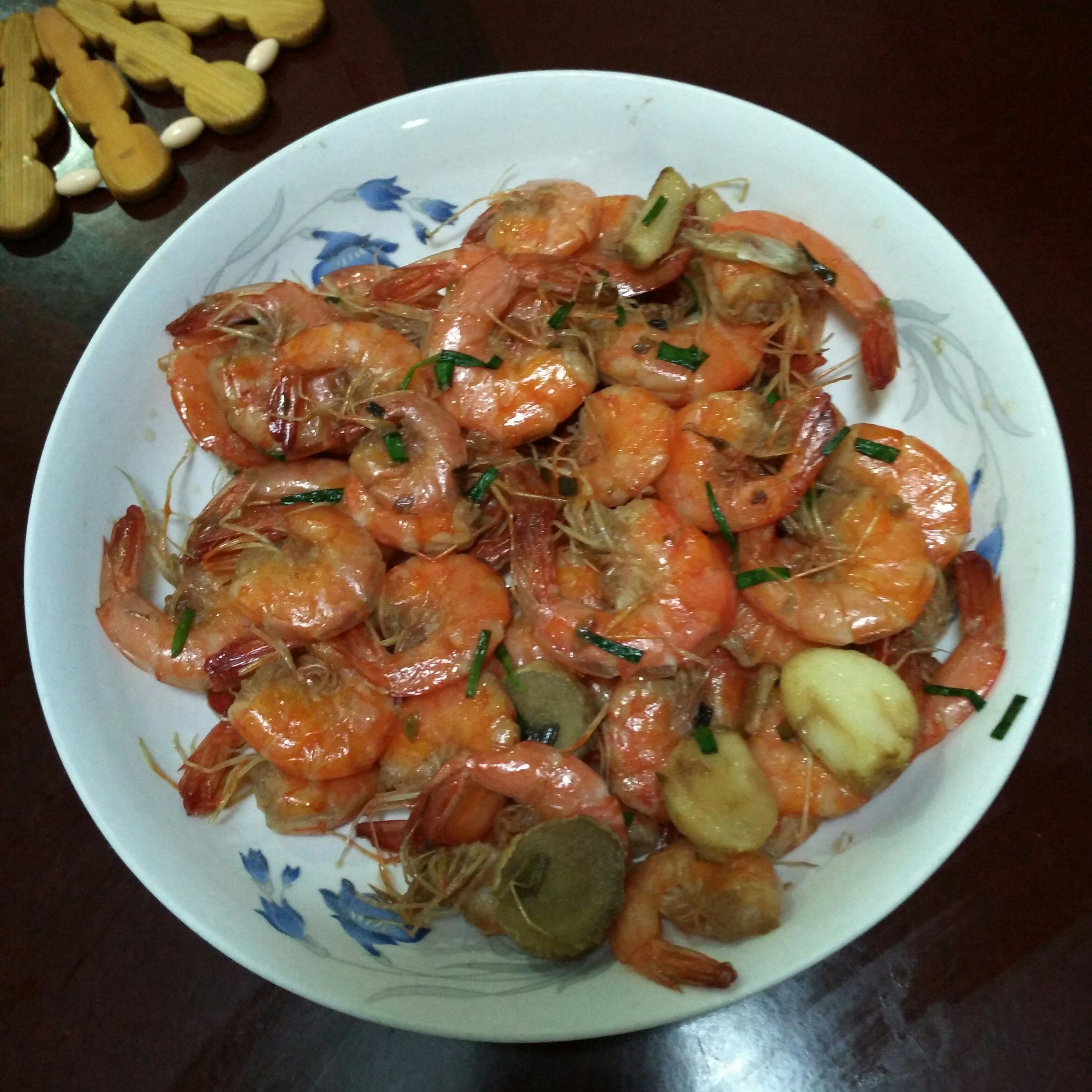 油爆明虾