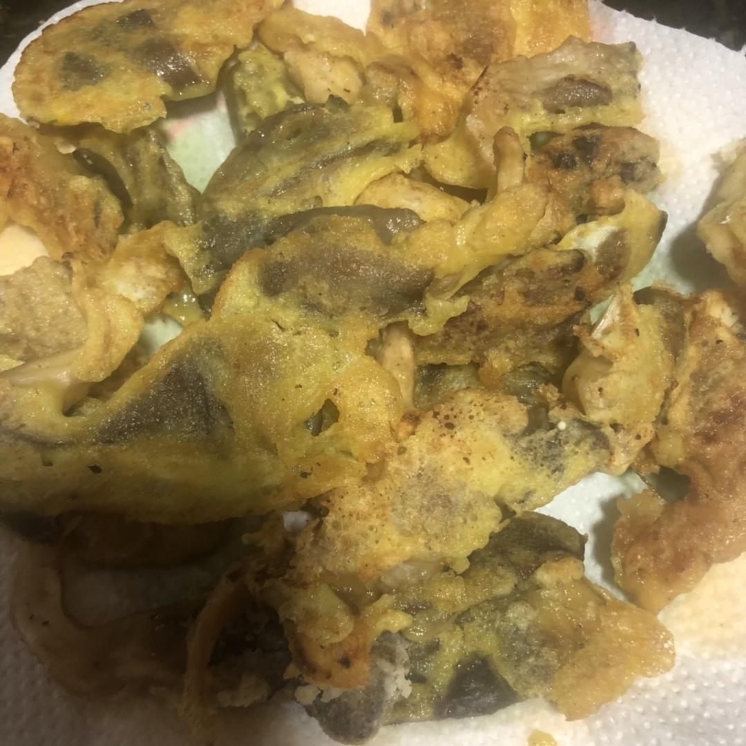 少油的香煎平菇
