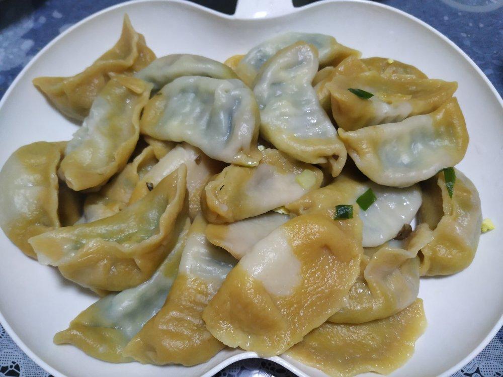 翡翠白菜饺