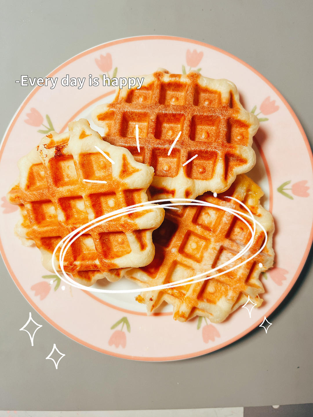 早餐机版华夫饼（发酵）