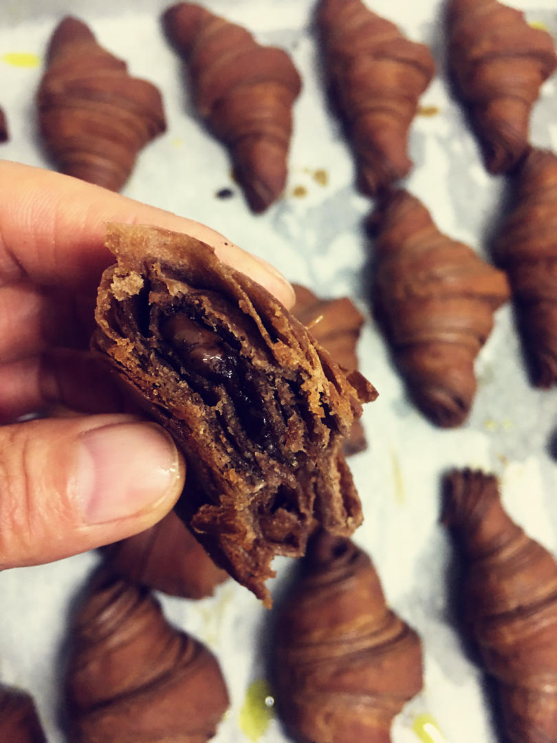 脏脏包-可颂牛角包Chocolate Croissants