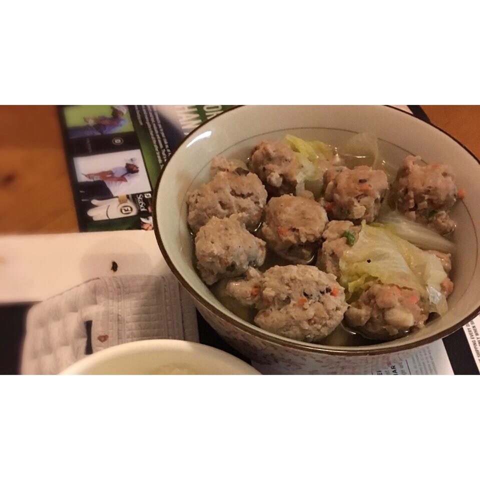 碧波蔬菜鸡肉丸