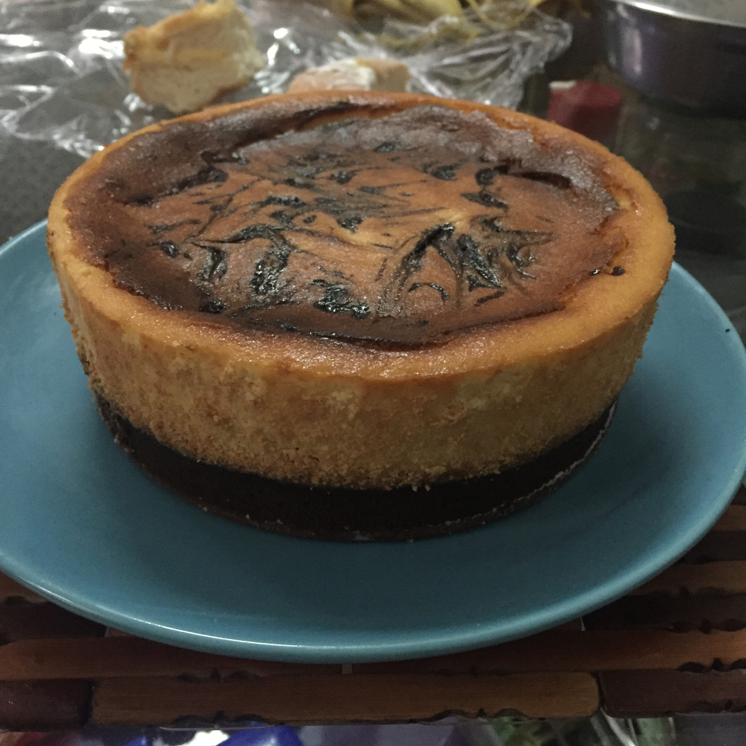 布朗尼芝士蛋糕