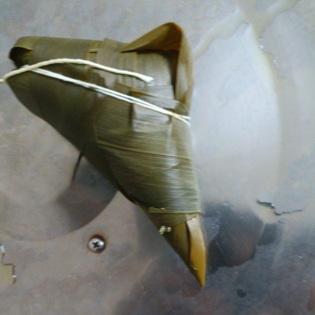 粽子包法之三            小脚粽