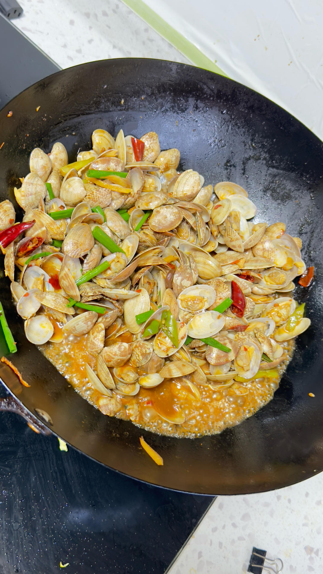 家常快手菜 爆炒花蛤（主调料仅三味）