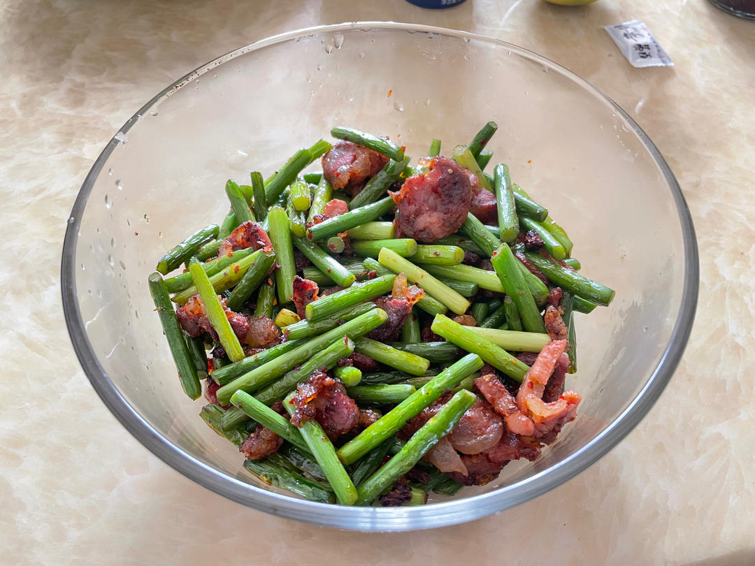 蒜薹炒腊肠