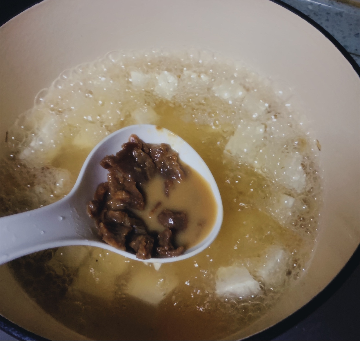 简单暖心-日式味增汤的做法 步骤3