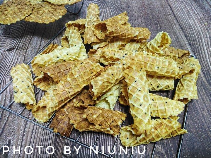 鸡蛋卷 脆皮蛋筒 冰淇淋绝配脆脆脆 无黄油不打发材料简单