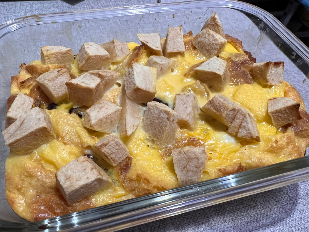 吐司烤布丁