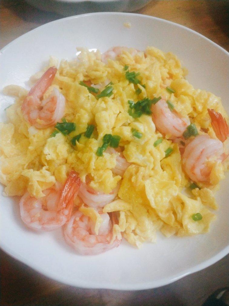 虾仁滑炒鸡蛋
