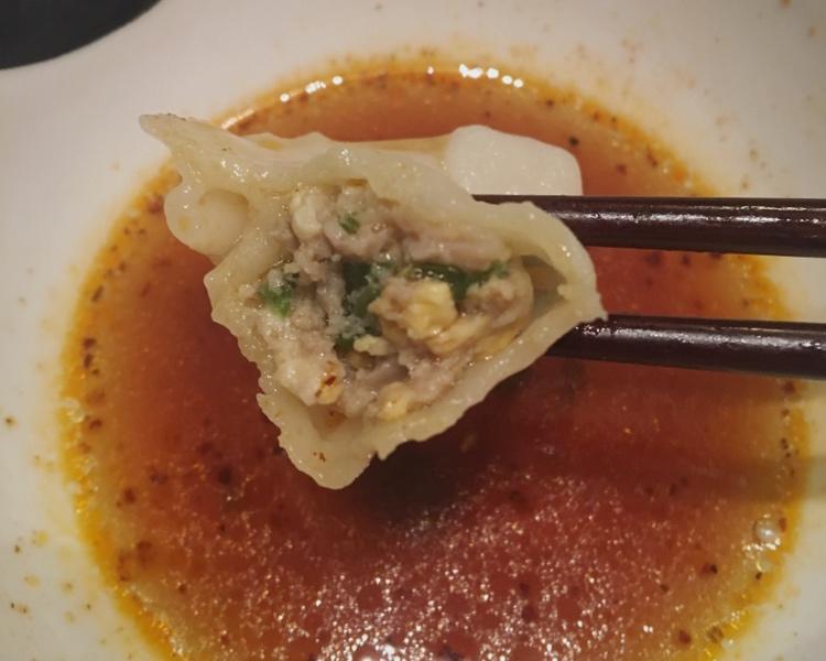 青椒鸡蛋肉馅饺子