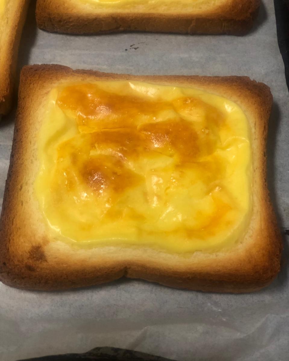 🔥㊙️吐司终极吃法‼️外酥里嫩的酸奶布丁吐司