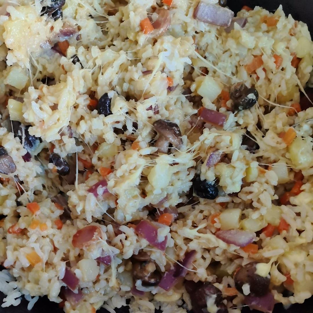 空气炸锅版焗饭