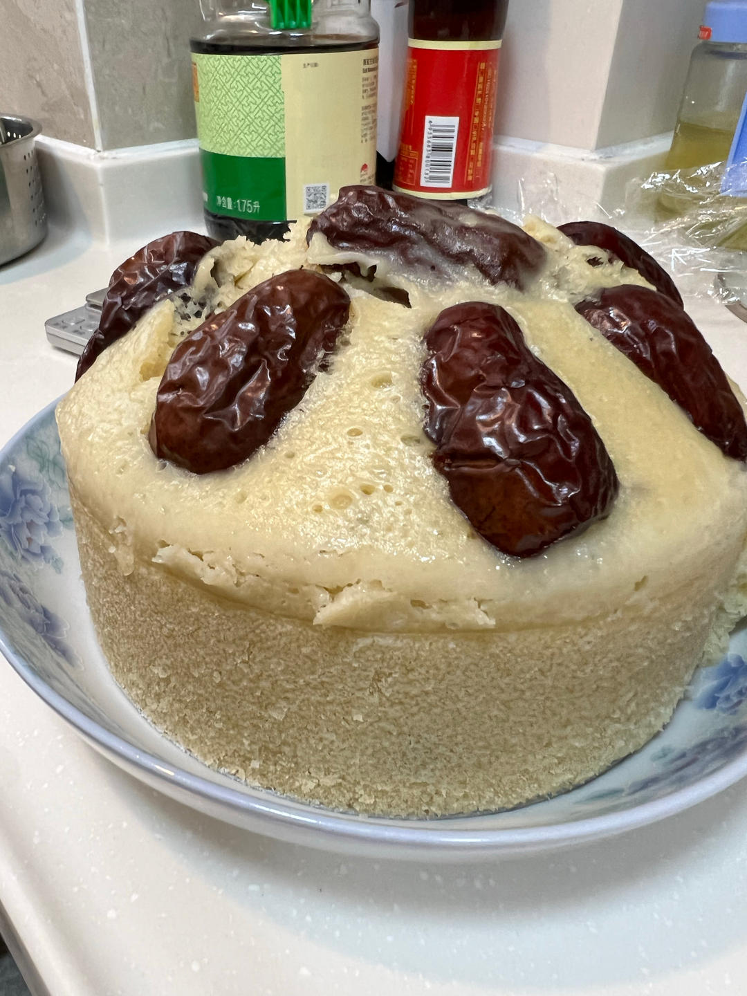 香甜Q弹红枣红糖发糕