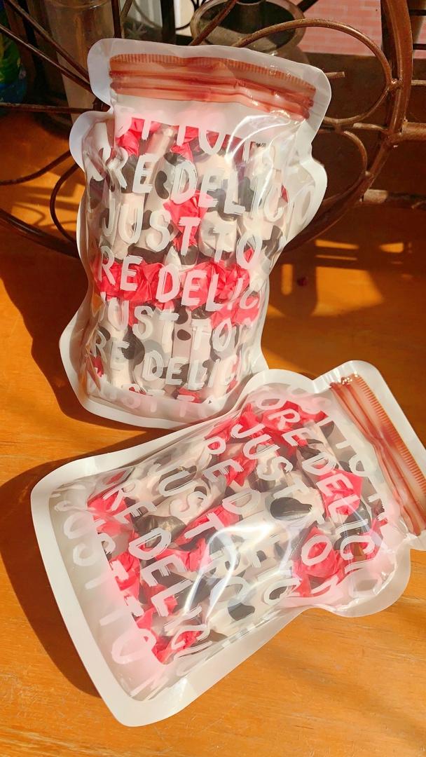 不甜草莓牛轧糖棉花糖版易操作孩子奶糖果草莓控