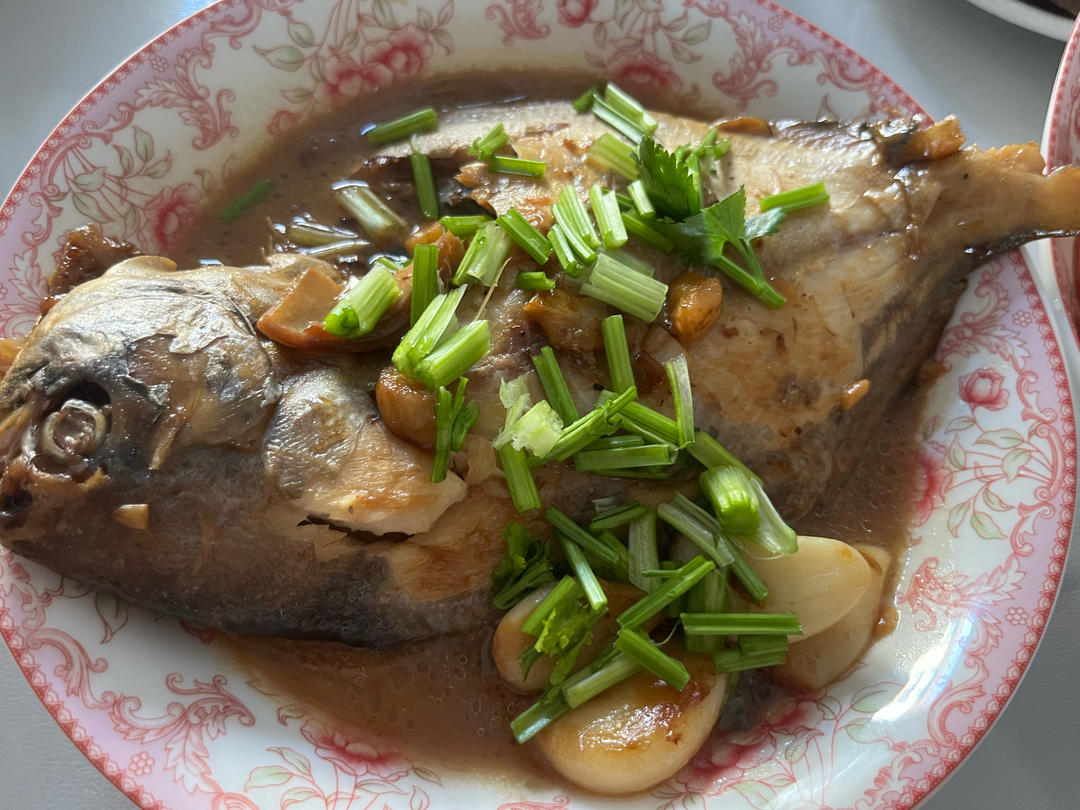家常红烧鲳鱼