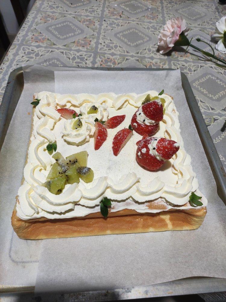 超级简单美腻的生日蛋糕，情人节蛋糕。解决各种抹面困难！