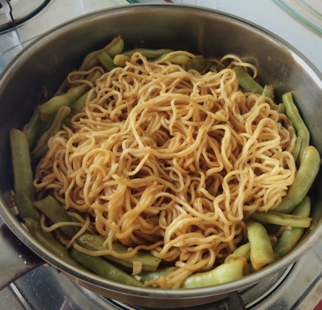 豆角焖面
