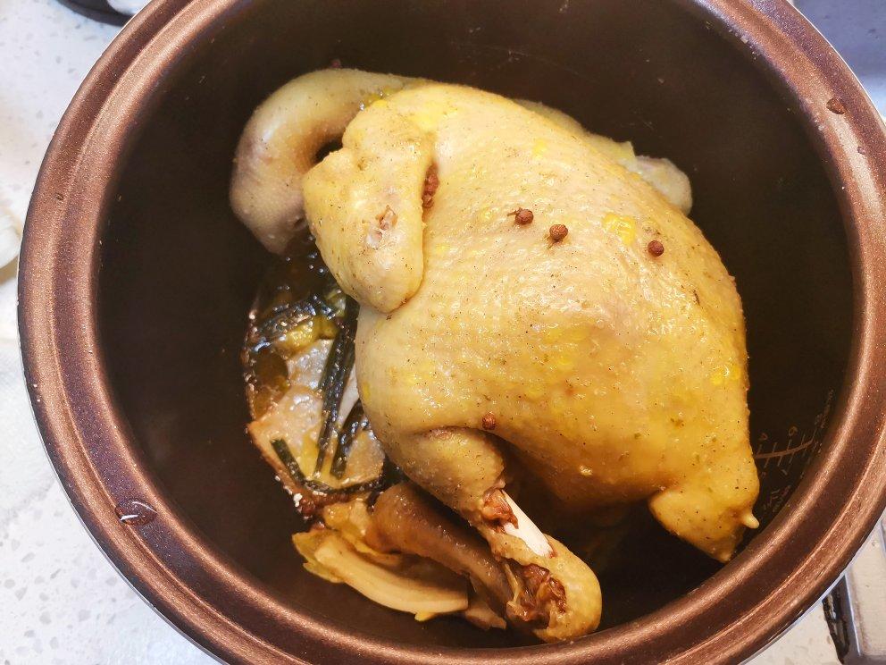 懒人电饭煲盐焗鸡，好吃零失败