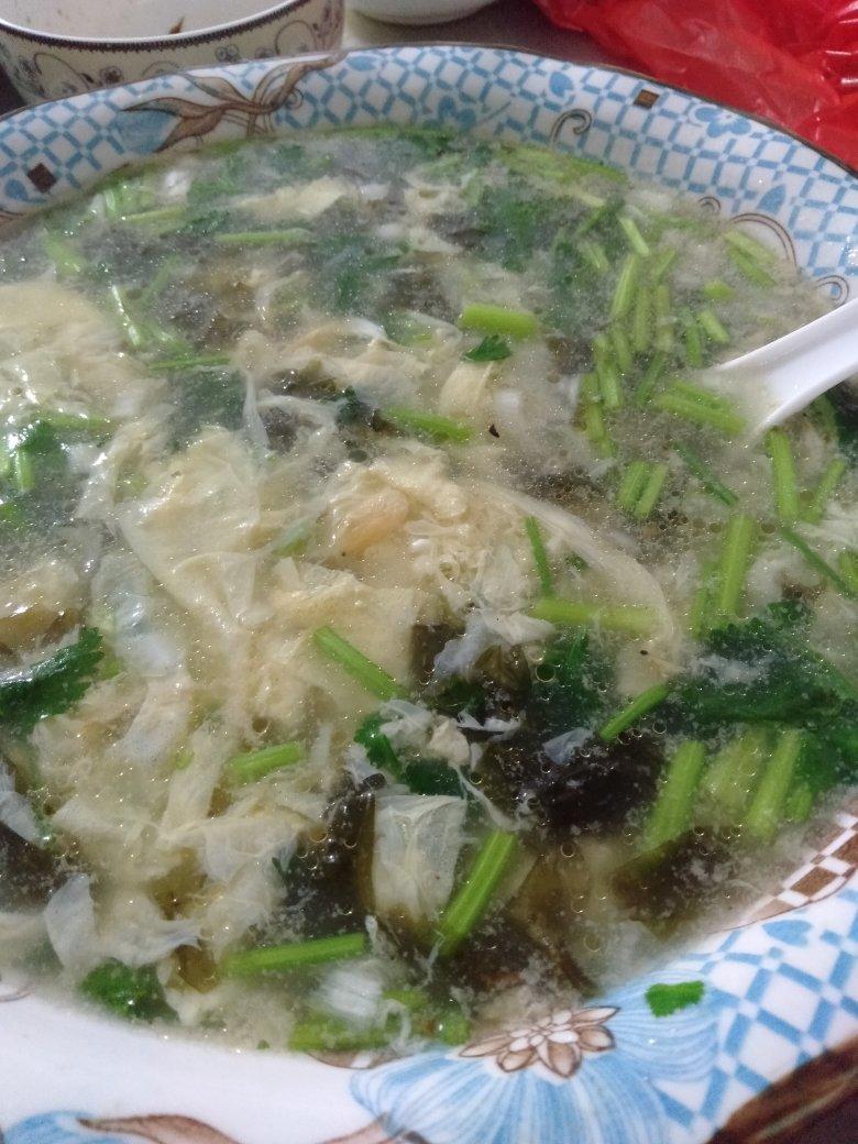 最鲜美好喝的「紫菜蛋花汤」