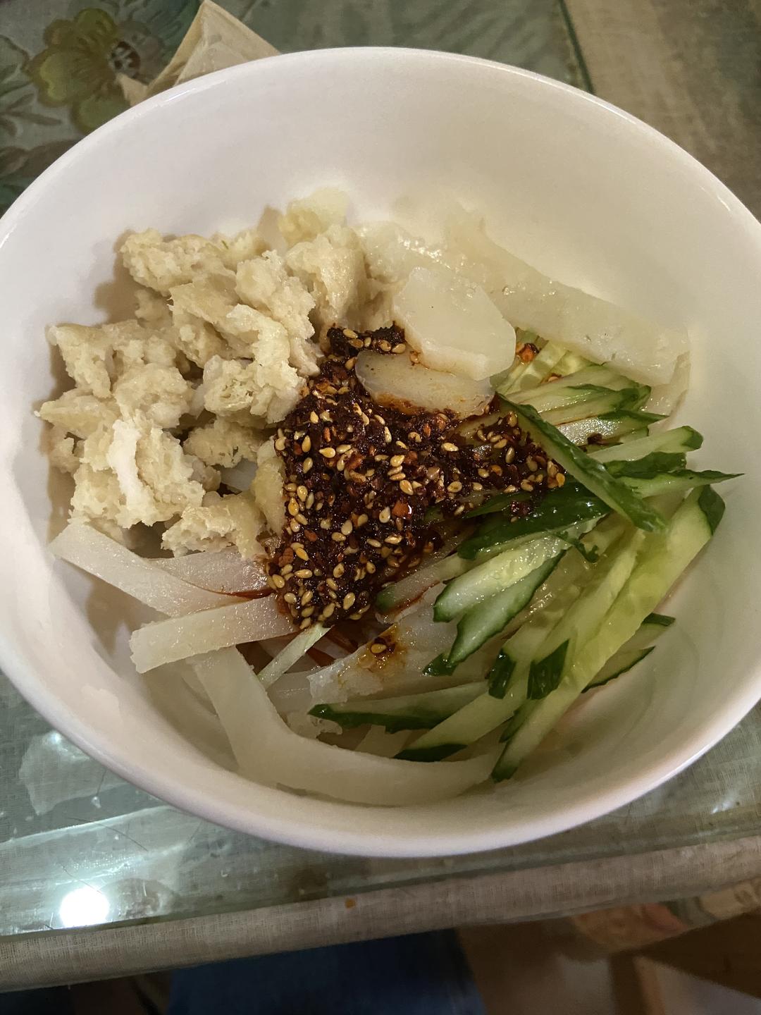 不洗面蒸面皮的做法(不洗面面皮的制作方法和过程)