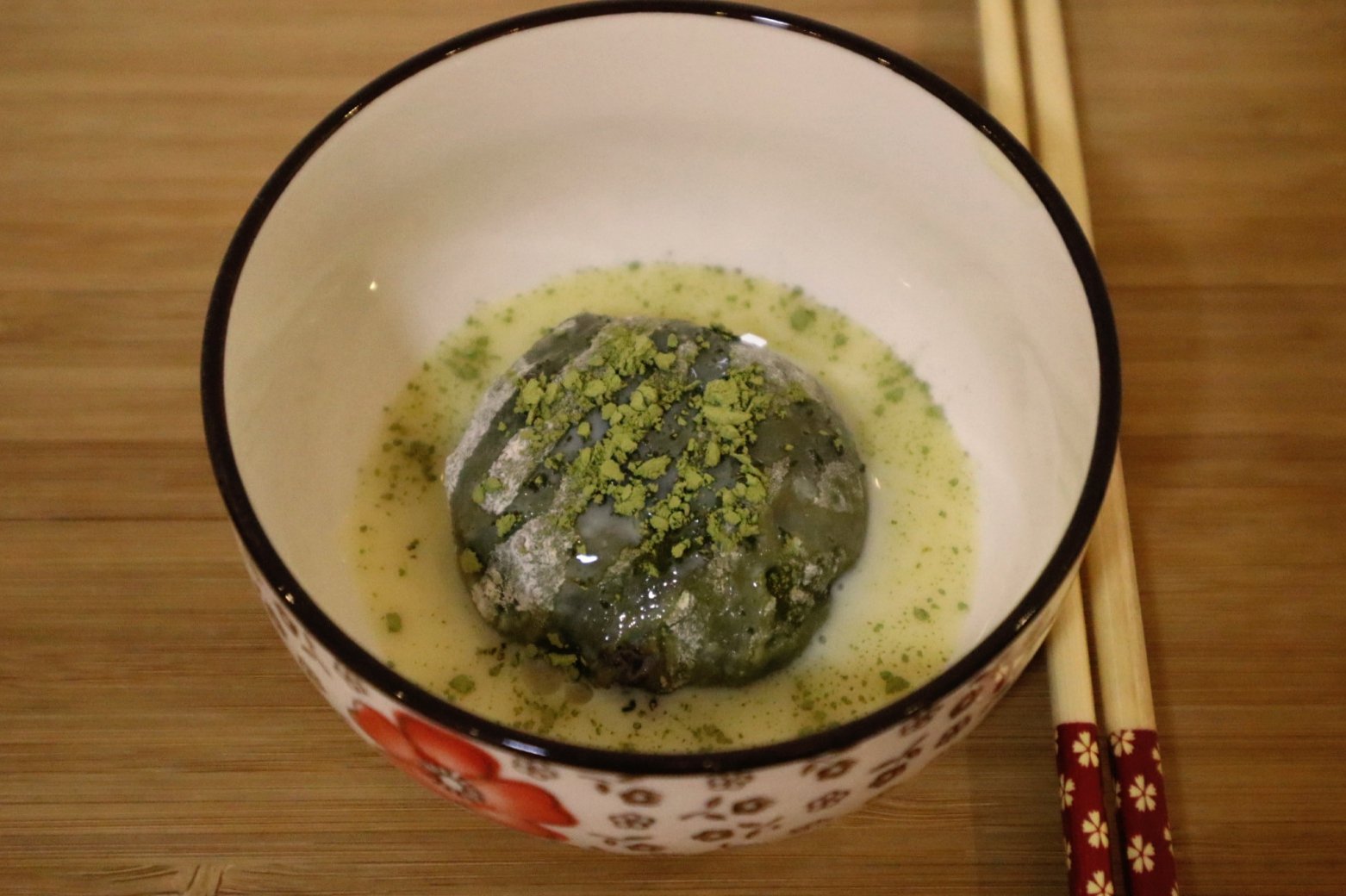 红豆沙+日式抹茶红豆大福