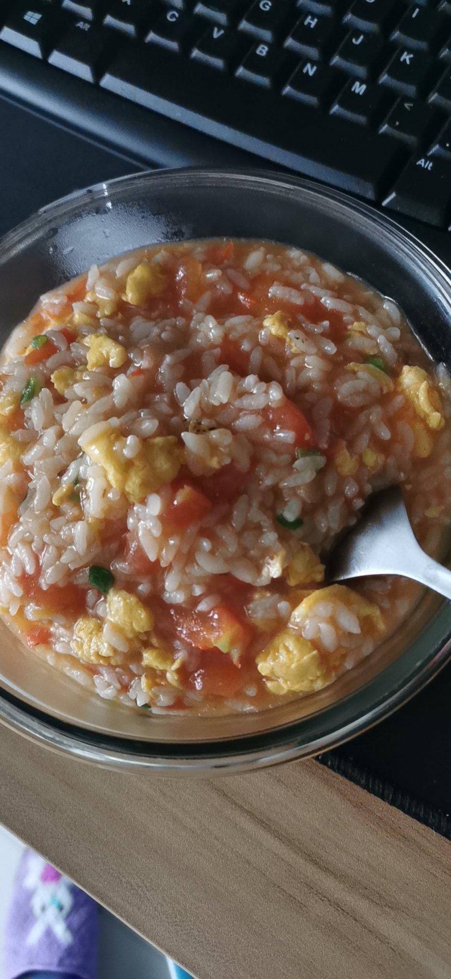 5分钟搞定超好吃的番茄🍅烩饭